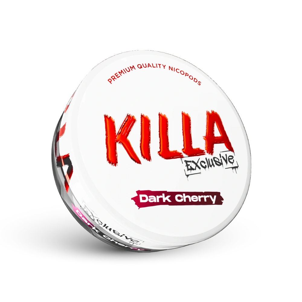 Killa Exclusive Dark Cherry – nikotínové vrecúška bez tabaku