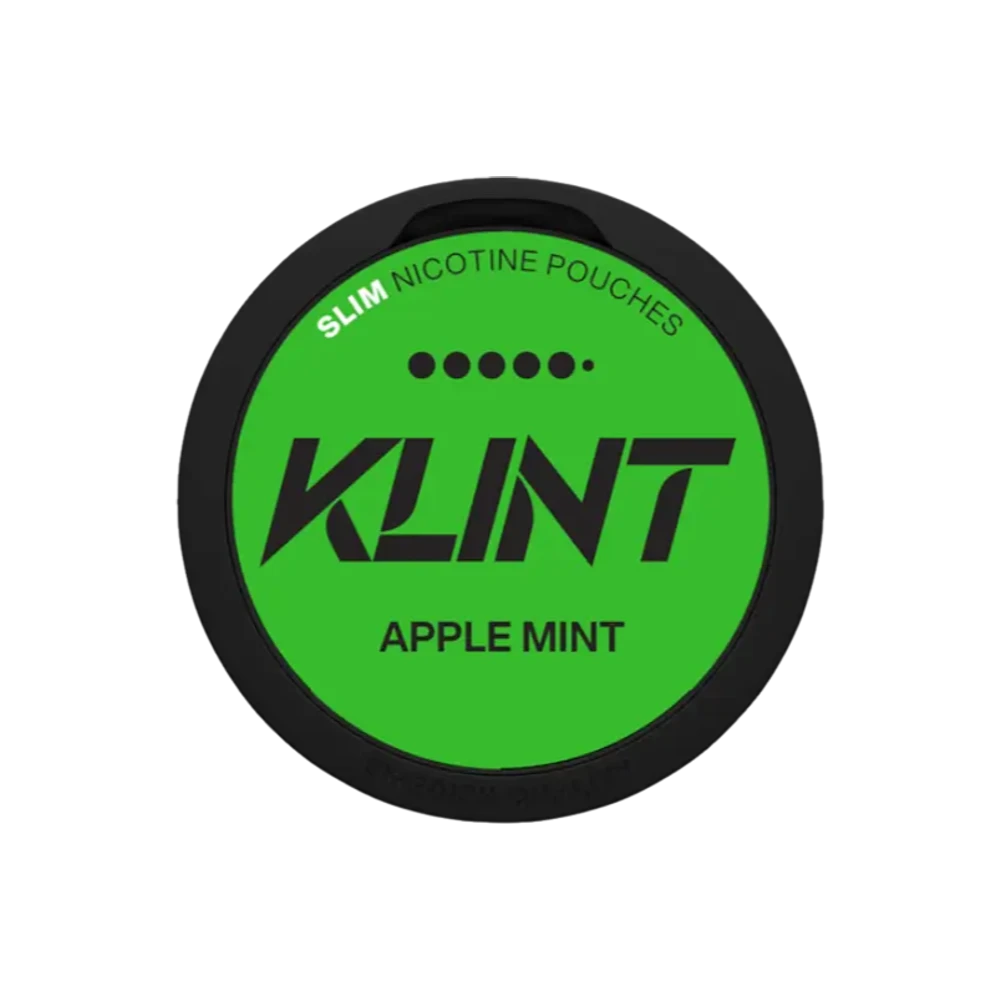 KLINT Apple Mint X-Strong – dóza nikotínových vrecúšok