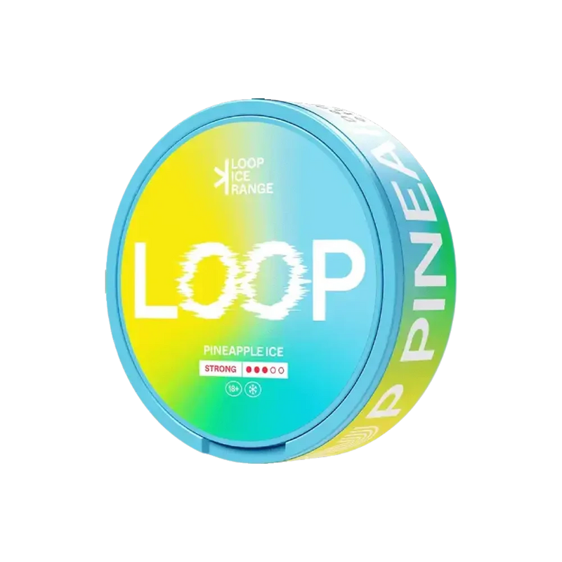 Loop Pineapple Ice Strong – dóza nikotínových vrecúšok