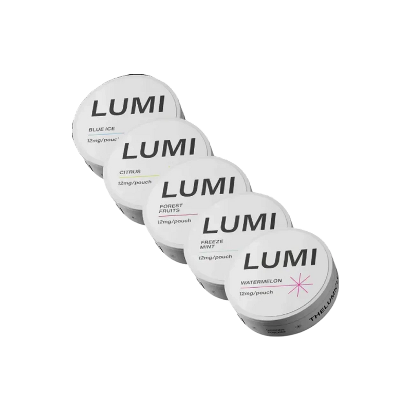 LUMI Mix 5-Pack 12mg – dóza nikotínových vrecúšok