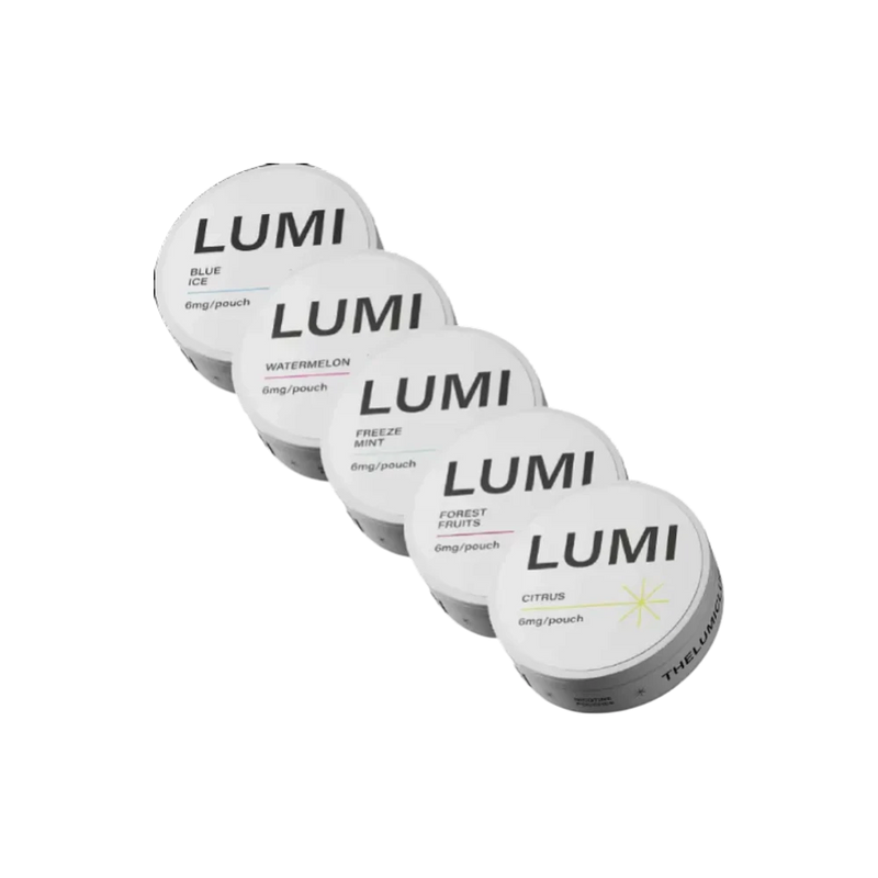 LUMI Mix 5-Pack 6mg – dóza nikotínových vrecúšok