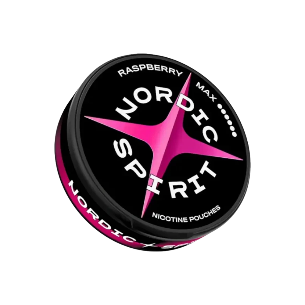 Nordic Spirit Raspberry Max – dóza nikotínových vrecúšok