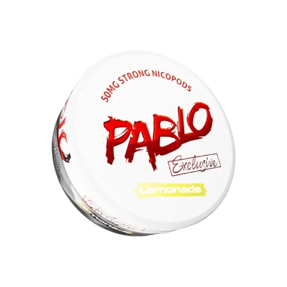 Pablo Exclusive Lemonade 50mg – dóza nikotínových vrecúšok