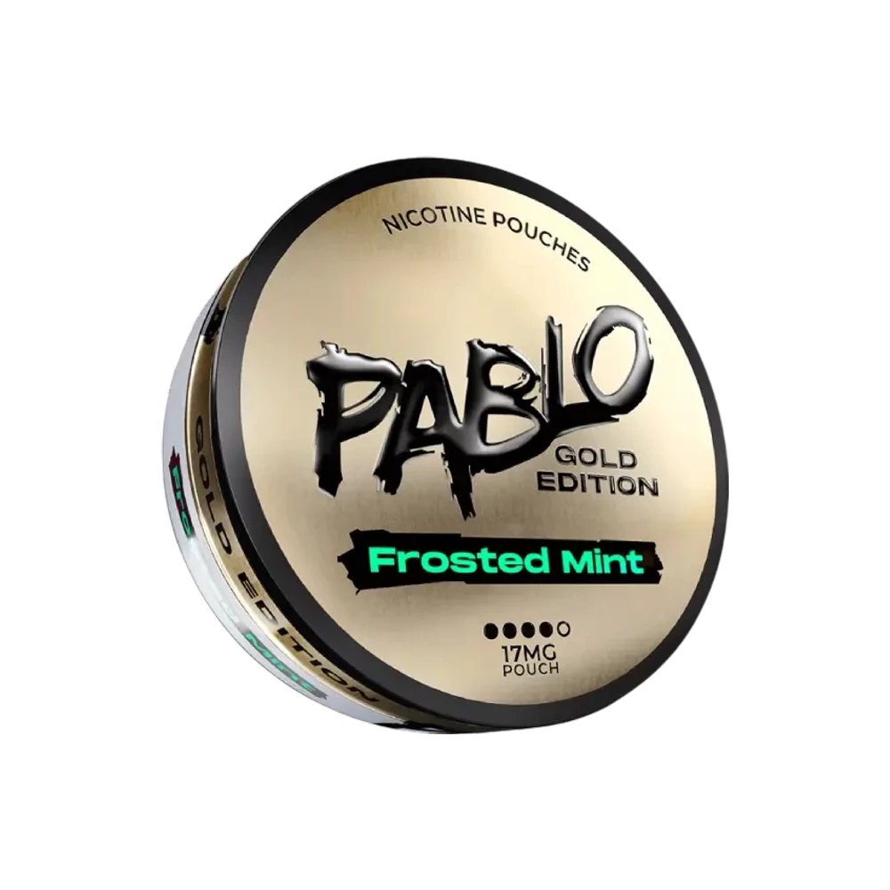 Pablo Gold Frosted Mint – dóza nikotínových vrecúšok