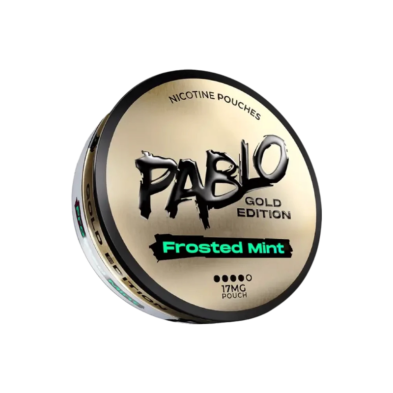 Pablo Gold Frosted Mint – dóza nikotínových vrecúšok