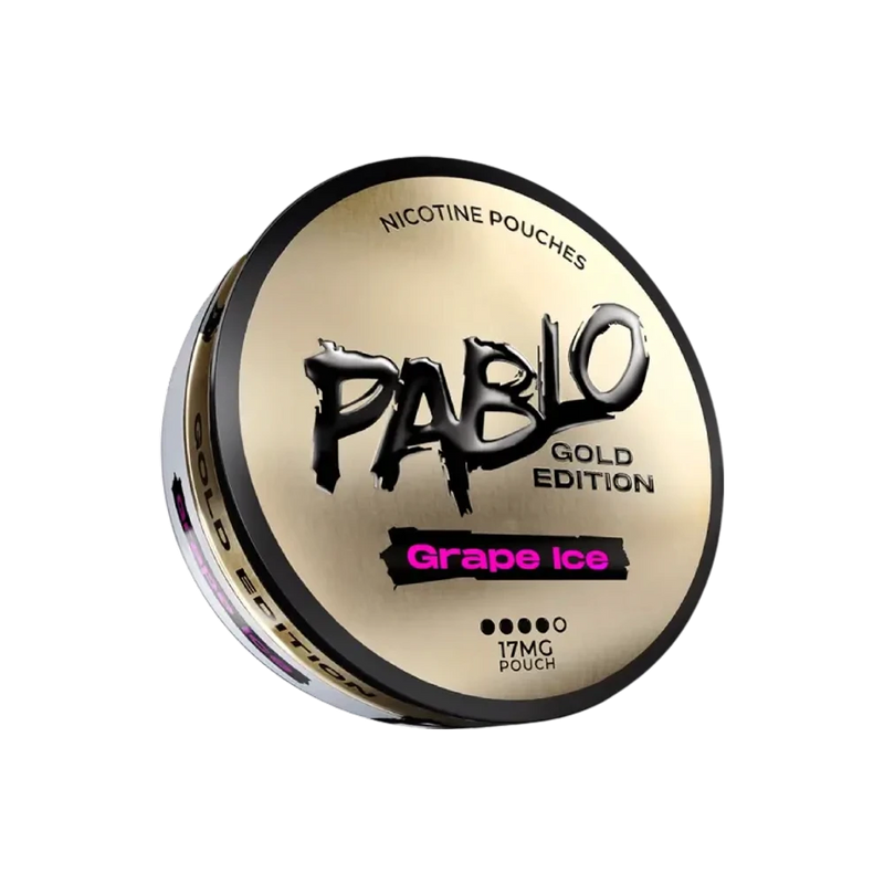 Pablo Gold Grape Ice – dóza nikotínových vrecúšok