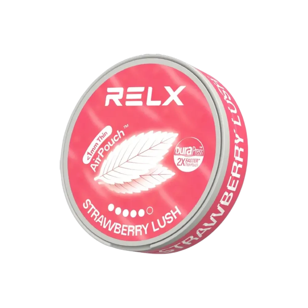 RELX AirPouch Strawberry Lush 14mg – dóza nikotínových vrecúšok