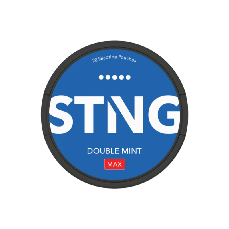 STNG Double Mint MAX (EN) – dóza nikotínových vrecúšok