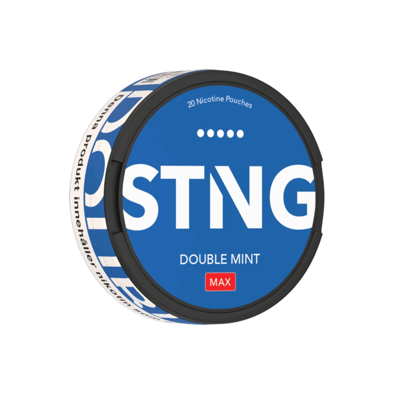 STNG Double Mint MAX (EN) – dóza nikotínových vrecúšok