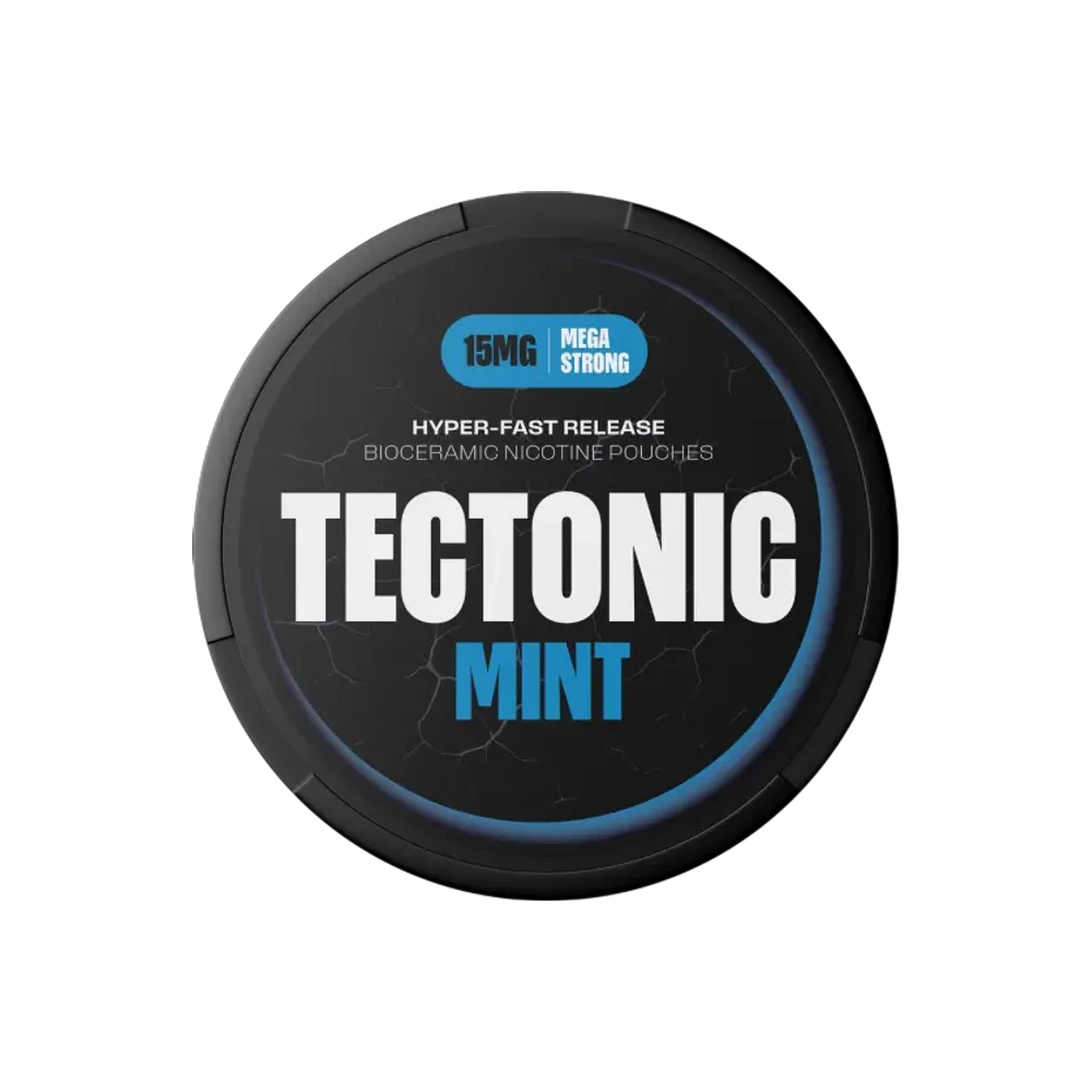 TECTONIC Mint (EN) – dóza nikotínových vrecúšok