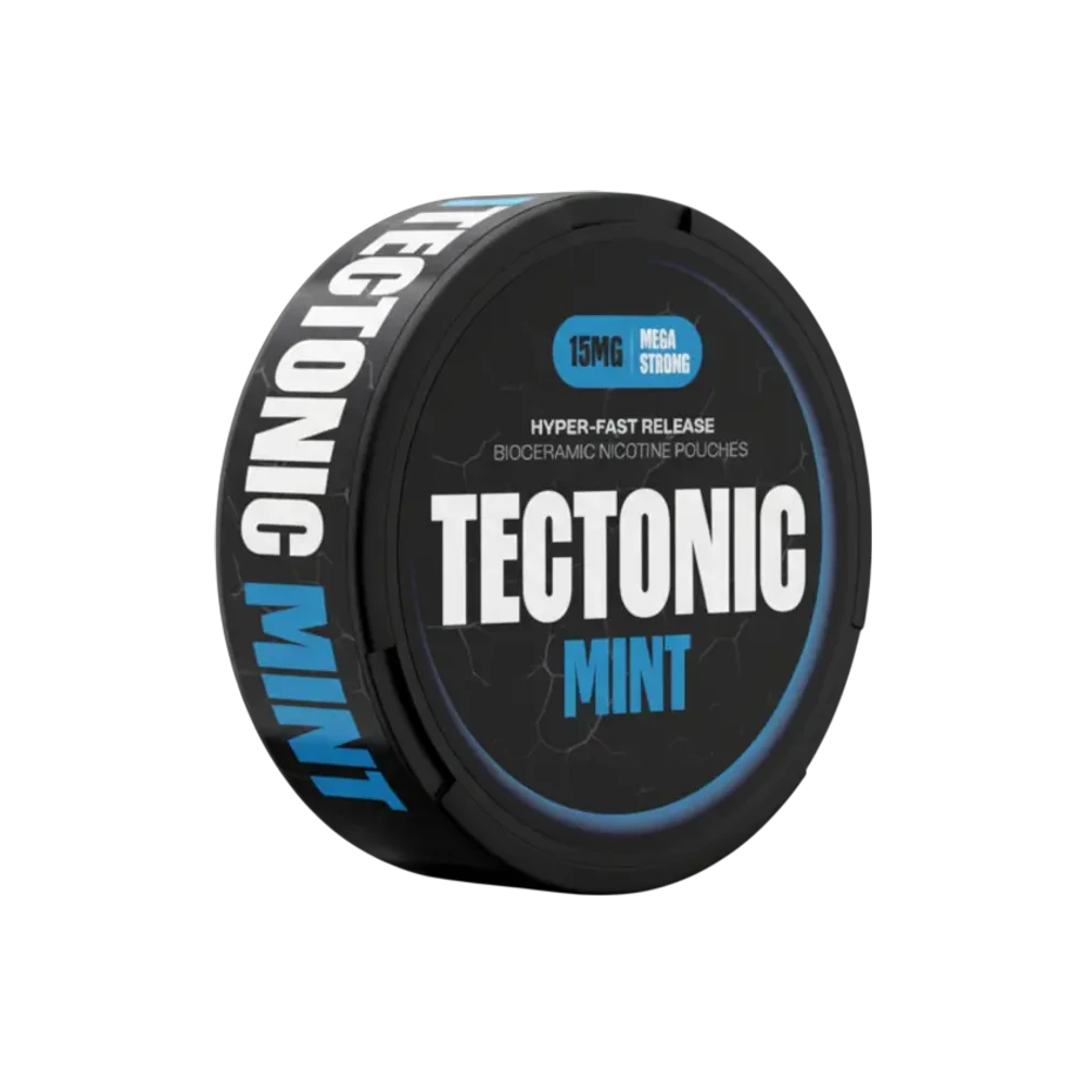 TECTONIC Mint (EN) – dóza nikotínových vrecúšok