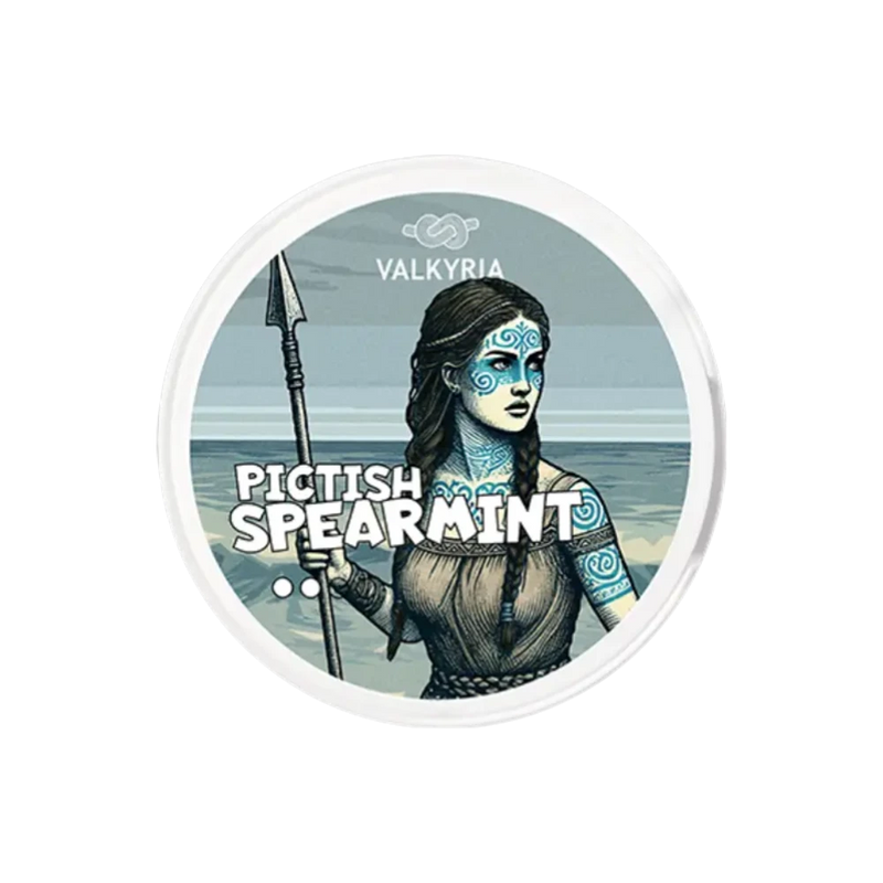 Valkyria Pictish Spearmint Medium – dóza nikotínových vrecúšok