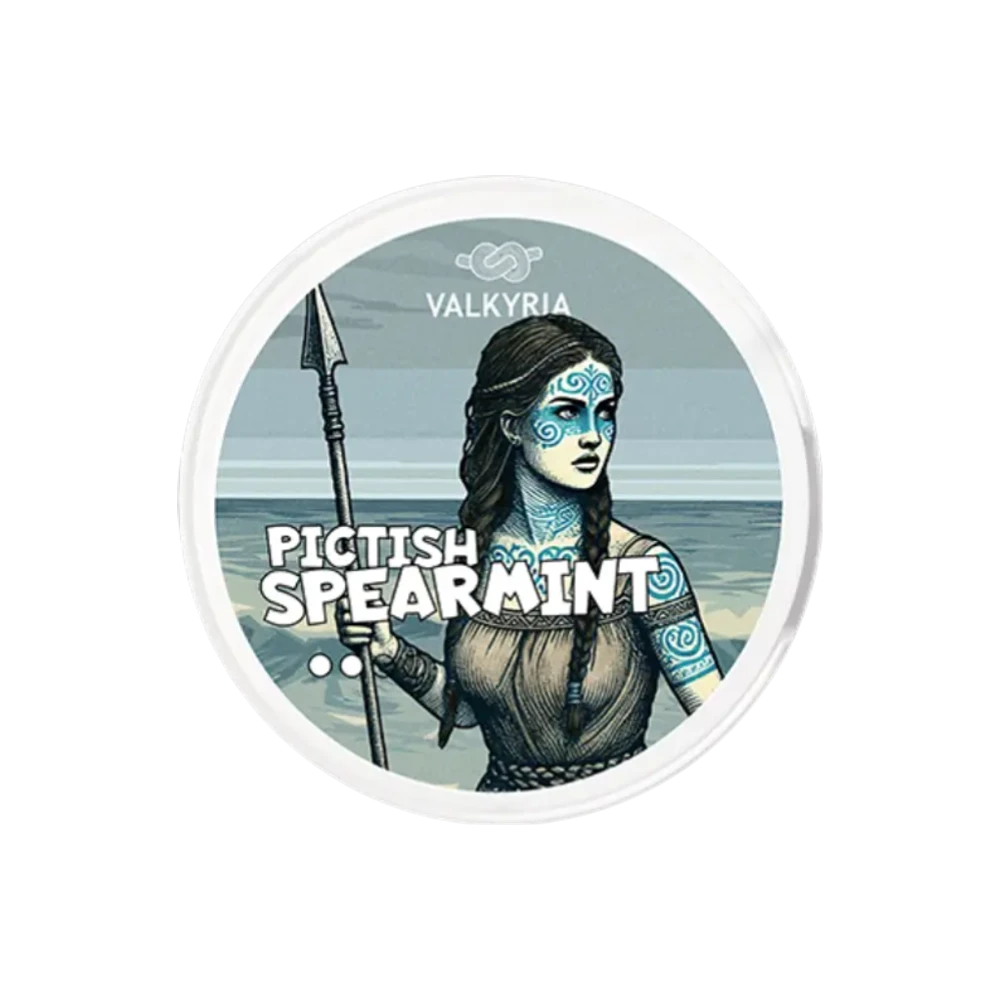 Valkyria Pictish Spearmint Medium – dóza nikotínových vrecúšok