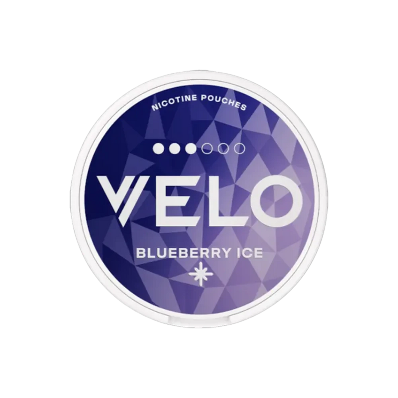 VELO Blueberry Ice Slim – dóza nikotínových vrecúšok