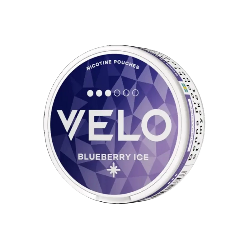 VELO Blueberry Ice Slim – dóza nikotínových vrecúšok