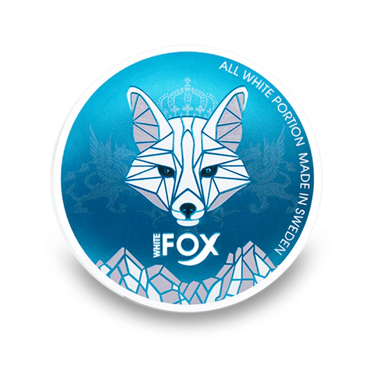 White Fox Mint Slim – nikotínové vrecúška bez tabaku