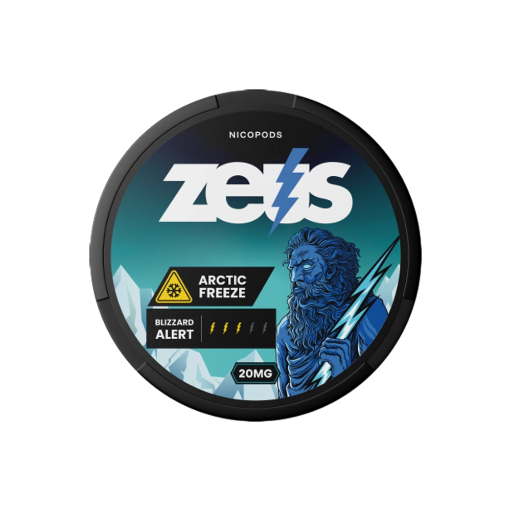 Zeus Arctic Freeze 20mg – nikotínové vrecúška bez tabaku