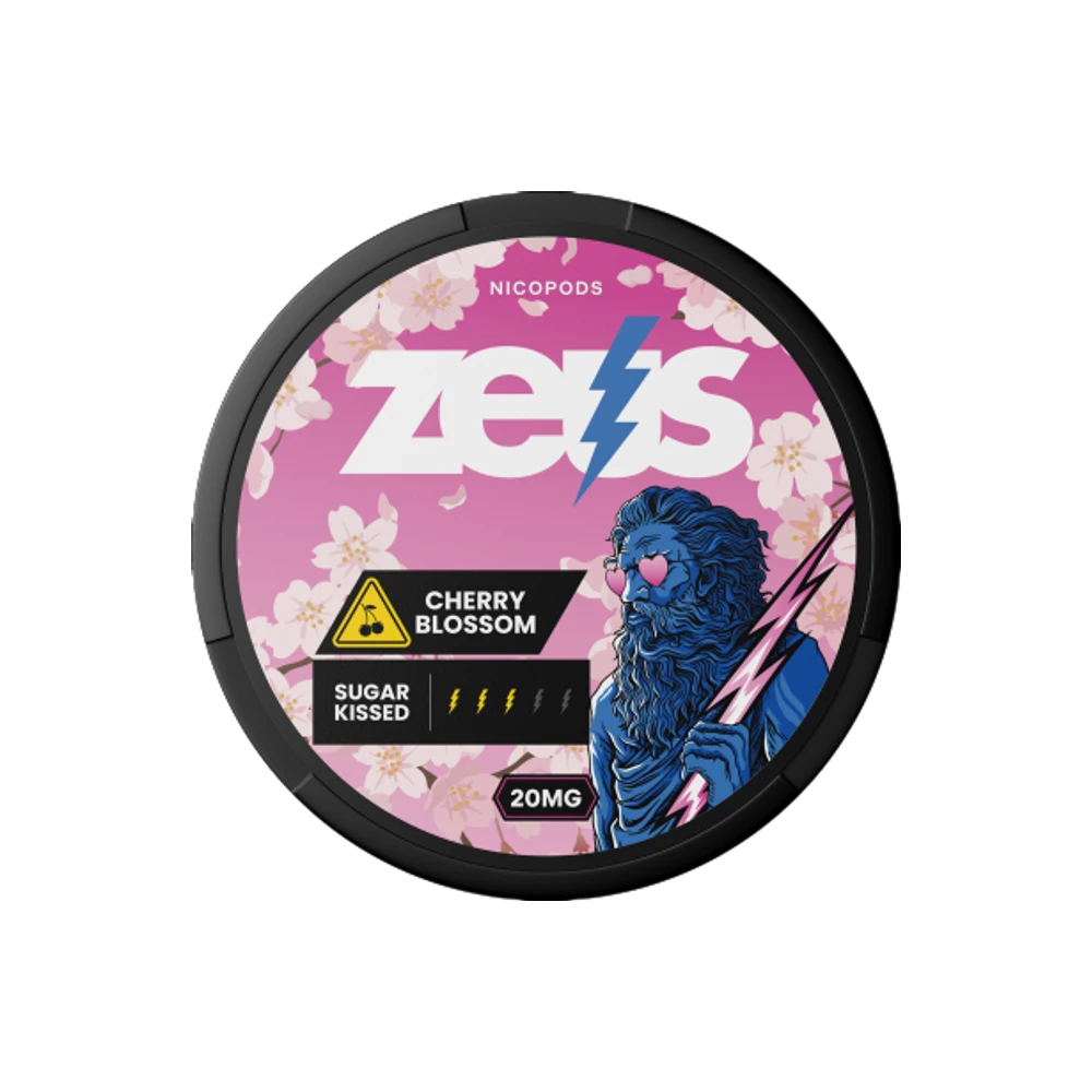Zeus Cherry Blossom 20mg – nikotínové vrecúška bez tabaku