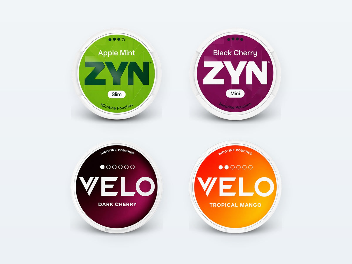 Nikotínové vrecúška: ZYN, VELO