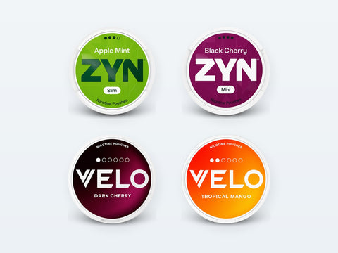 ZYN vs VELO: Ktoré nikotínové vrecúška vyhrávajú preteky?