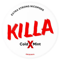 KILLA Cold X Mint – dóza nikotínových vrecúšok