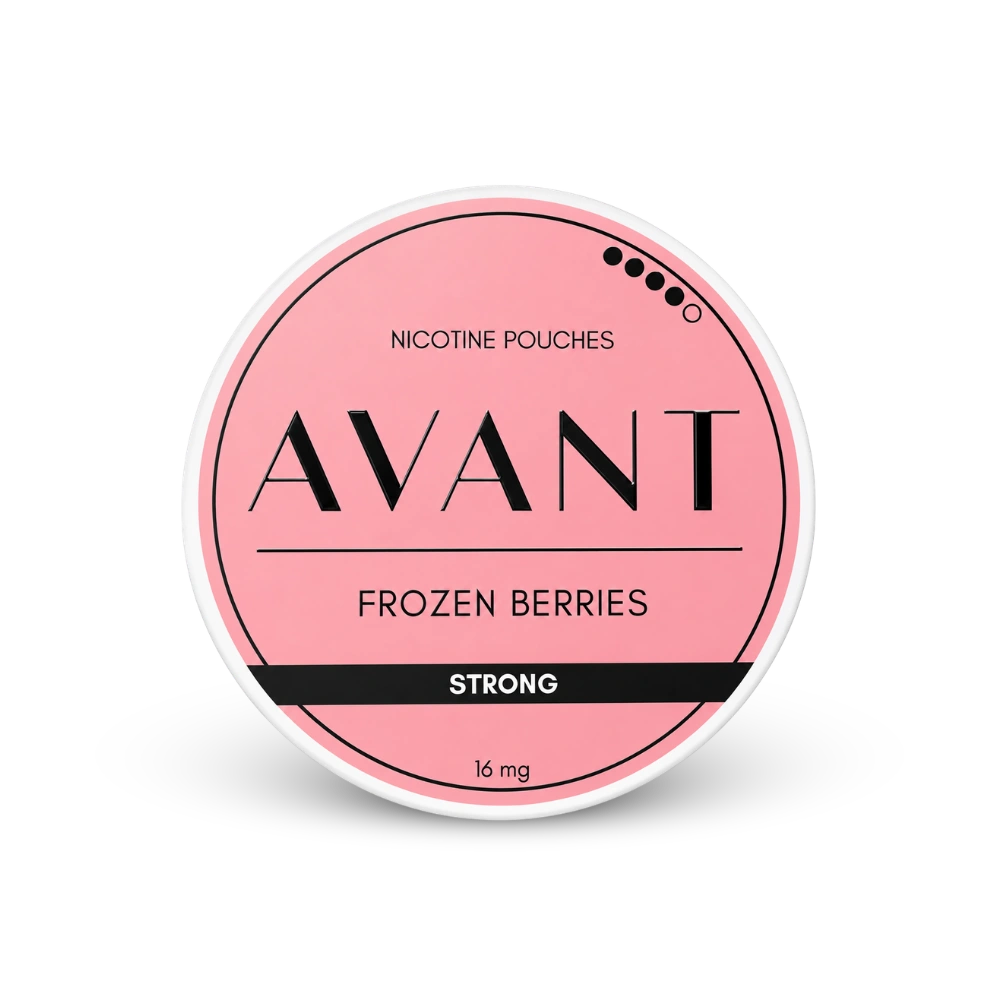 Avant Frozen Berries Strong – dóza nikotínových vrecúšok
