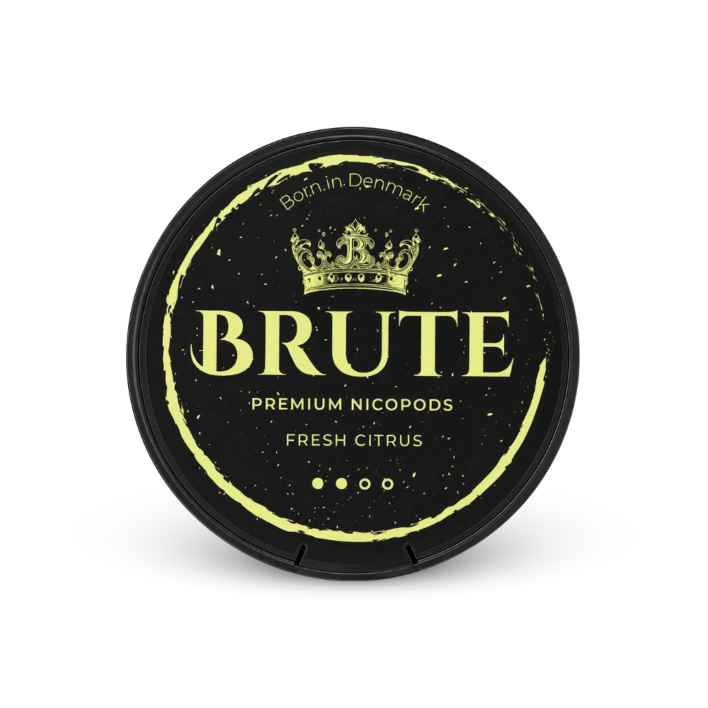 BRUTE Fresh Citrus – dóza nikotínových vrecúšok