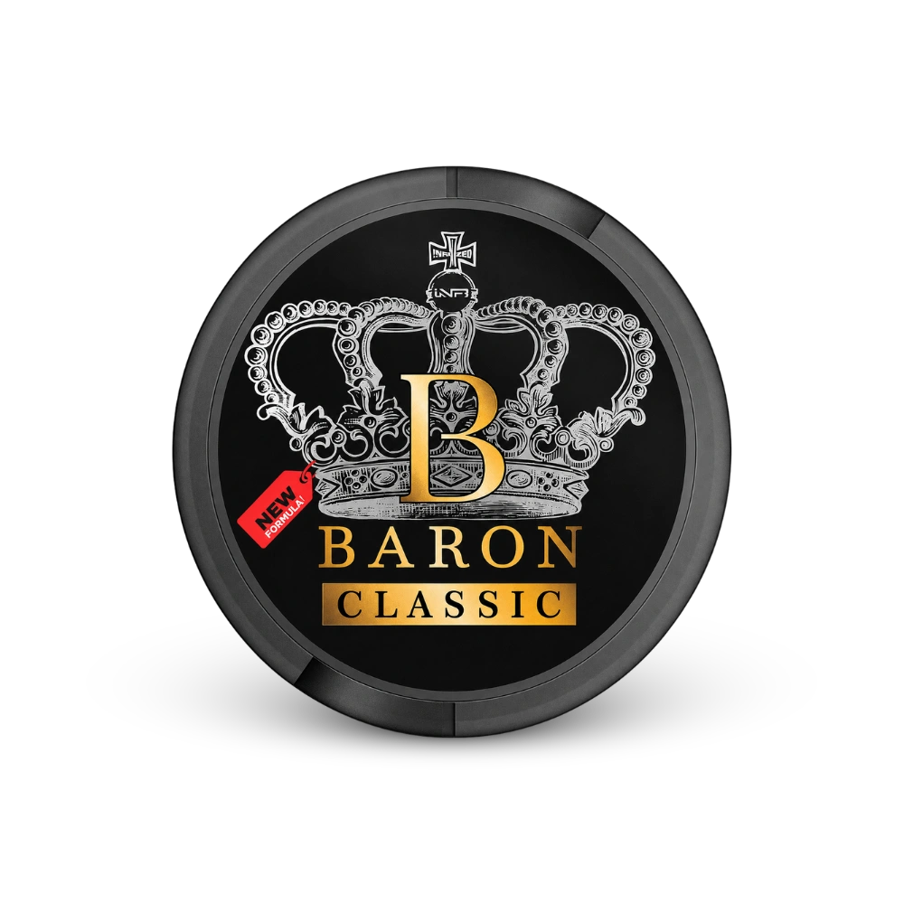 BARON Classic – dóza nikotínových vrecúšok