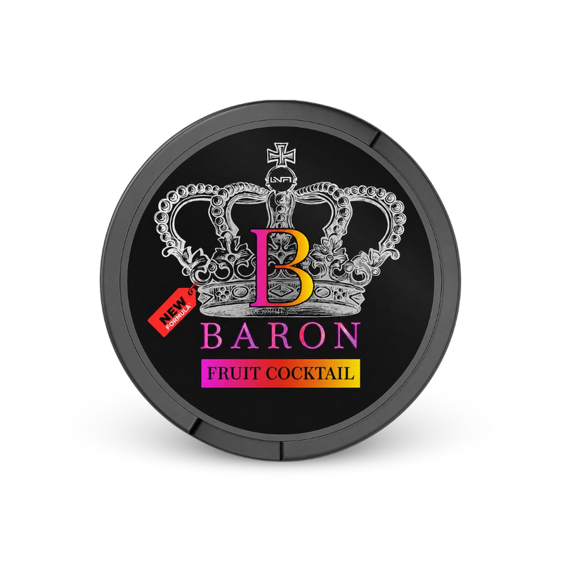 Baron Fruit Cocktail – dóza nikotínových vrecúšok