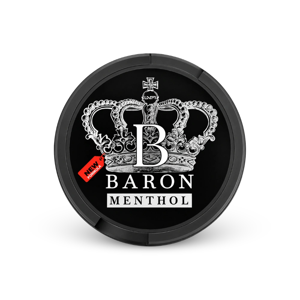 Baron Menthol – dóza nikotínových vrecúšok