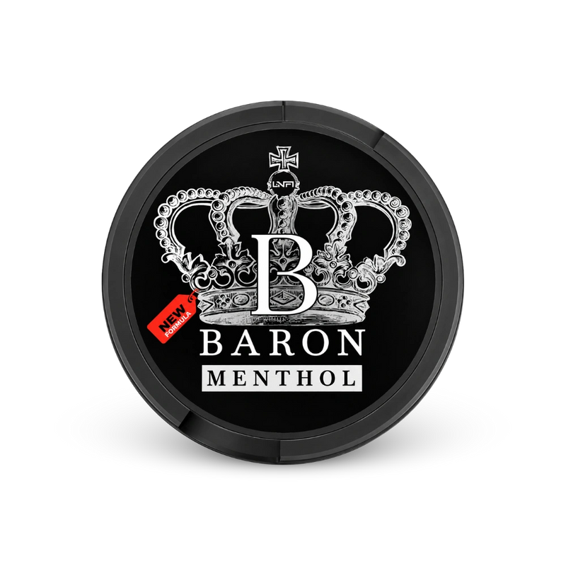 Baron Menthol – dóza nikotínových vrecúšok