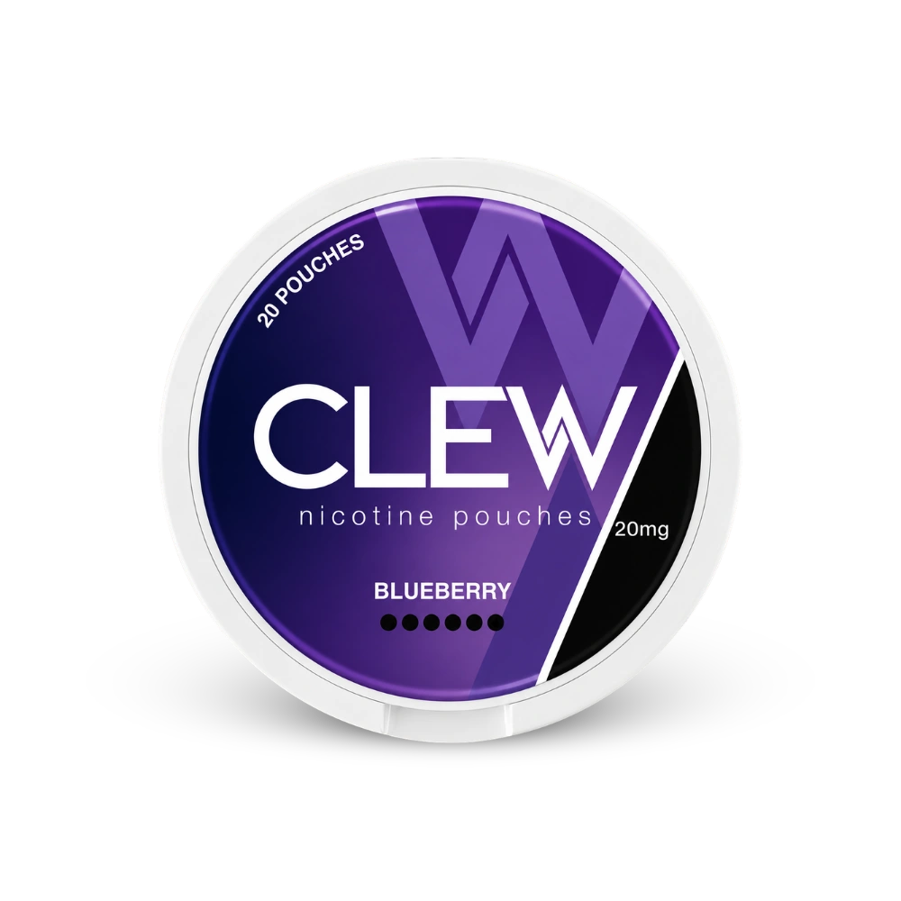 CLEW Blueberry 20mg – dóza nikotínových vrecúšok