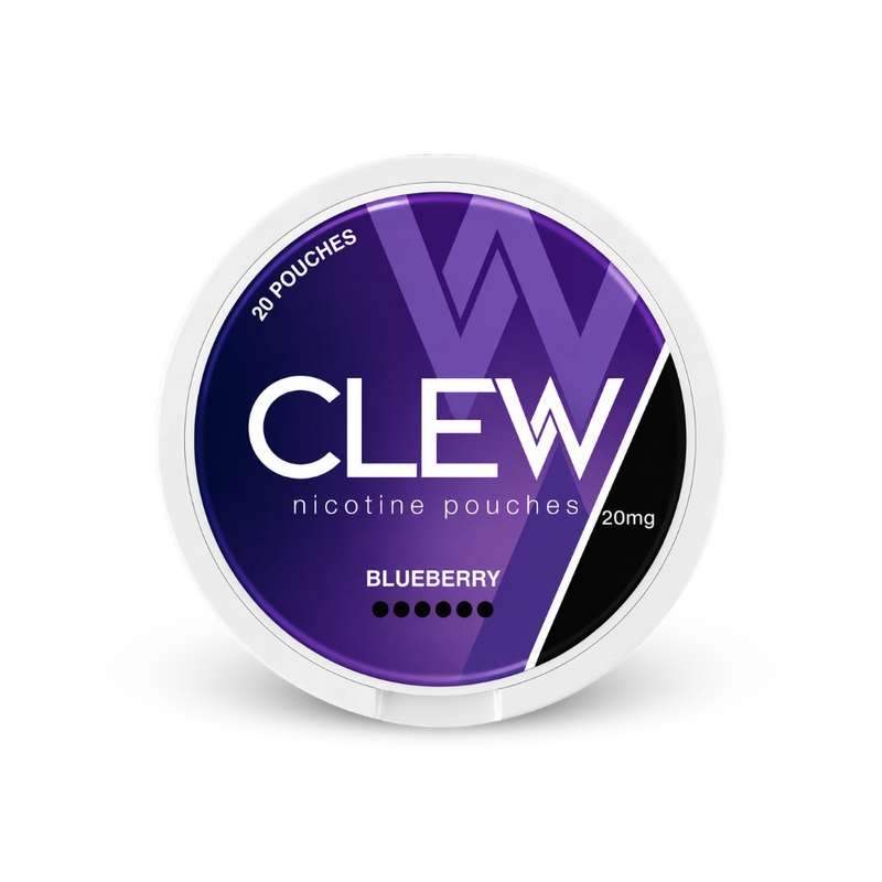 CLEW Blueberry 20mg – dóza nikotínových vrecúšok