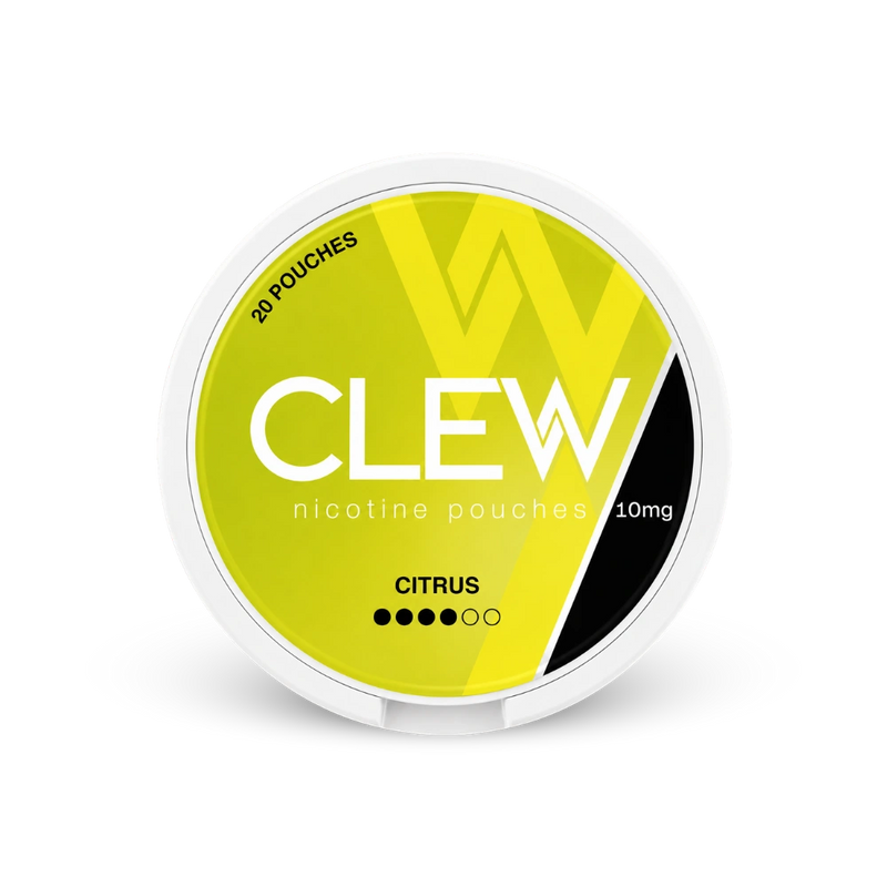 CLEW Citrus 10mg – dóza nikotínových vrecúšok