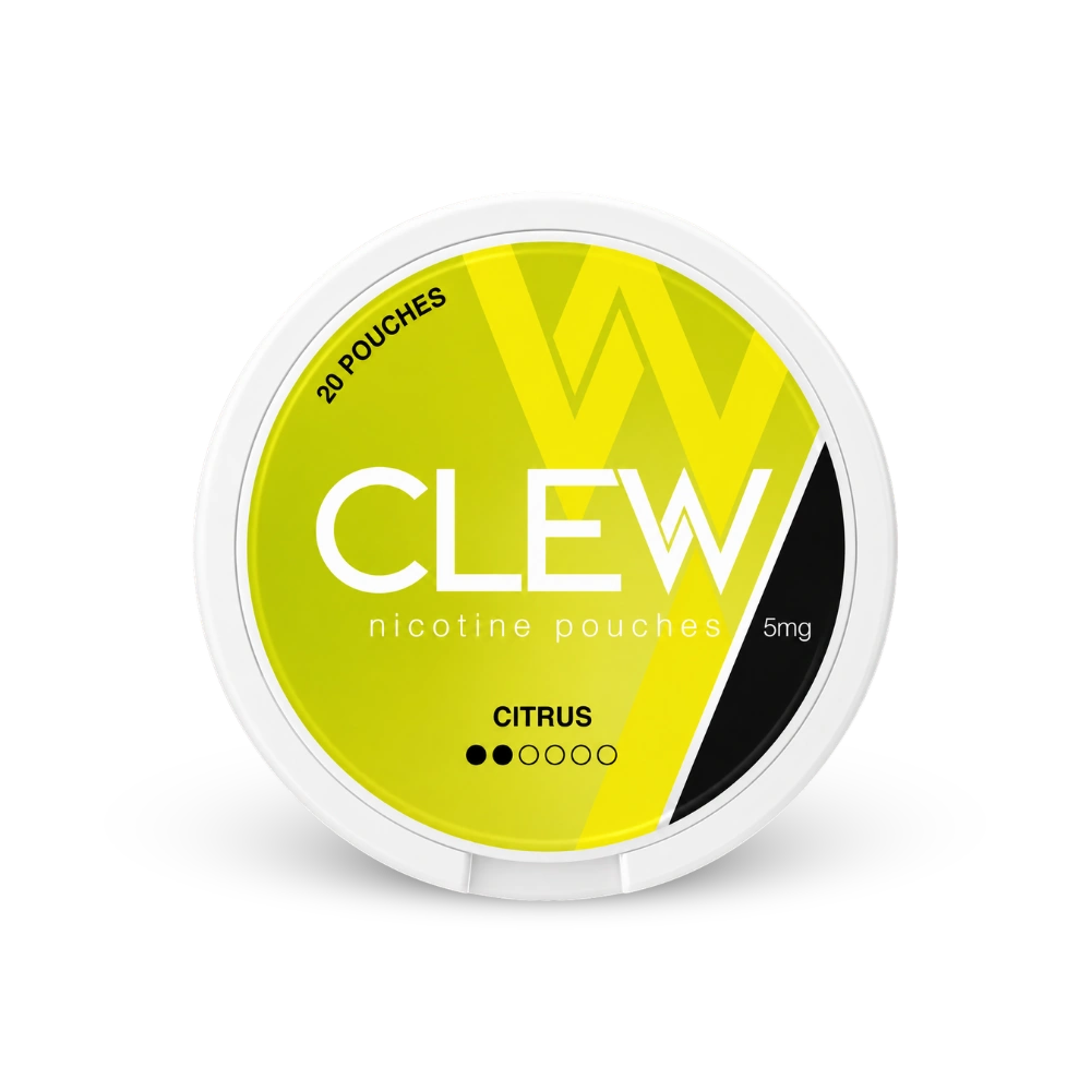 CLEW Citrus 5mg – dóza nikotínových vrecúšok