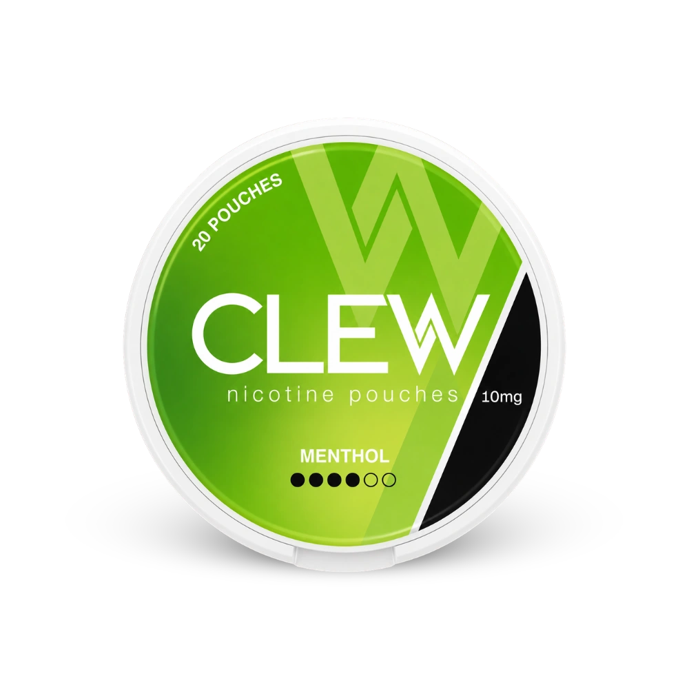 CLEW Menthol 10mg – dóza nikotínových vrecúšok