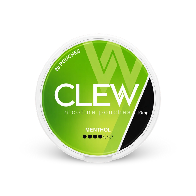CLEW Menthol 10mg – dóza nikotínových vrecúšok