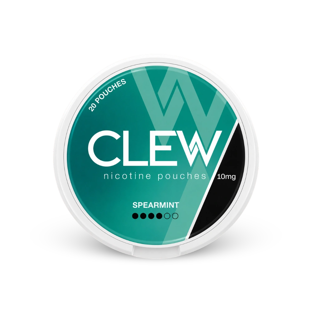 CLEW Spearmint 10mg – dóza nikotínových vrecúšok