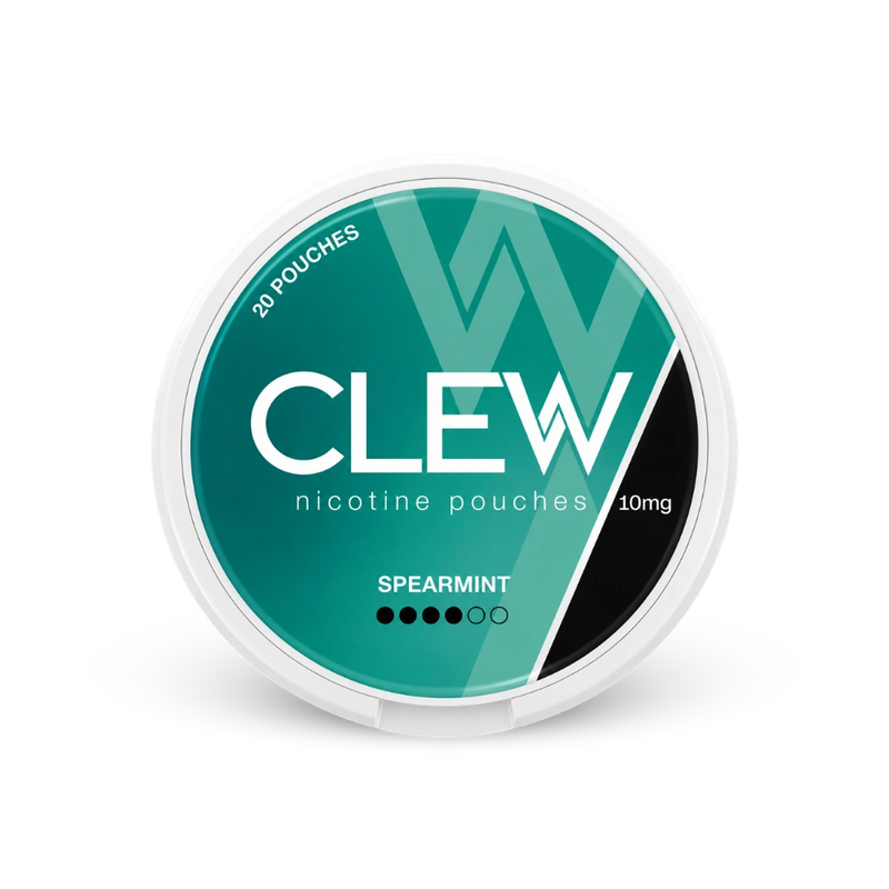 CLEW Spearmint 10mg – dóza nikotínových vrecúšok