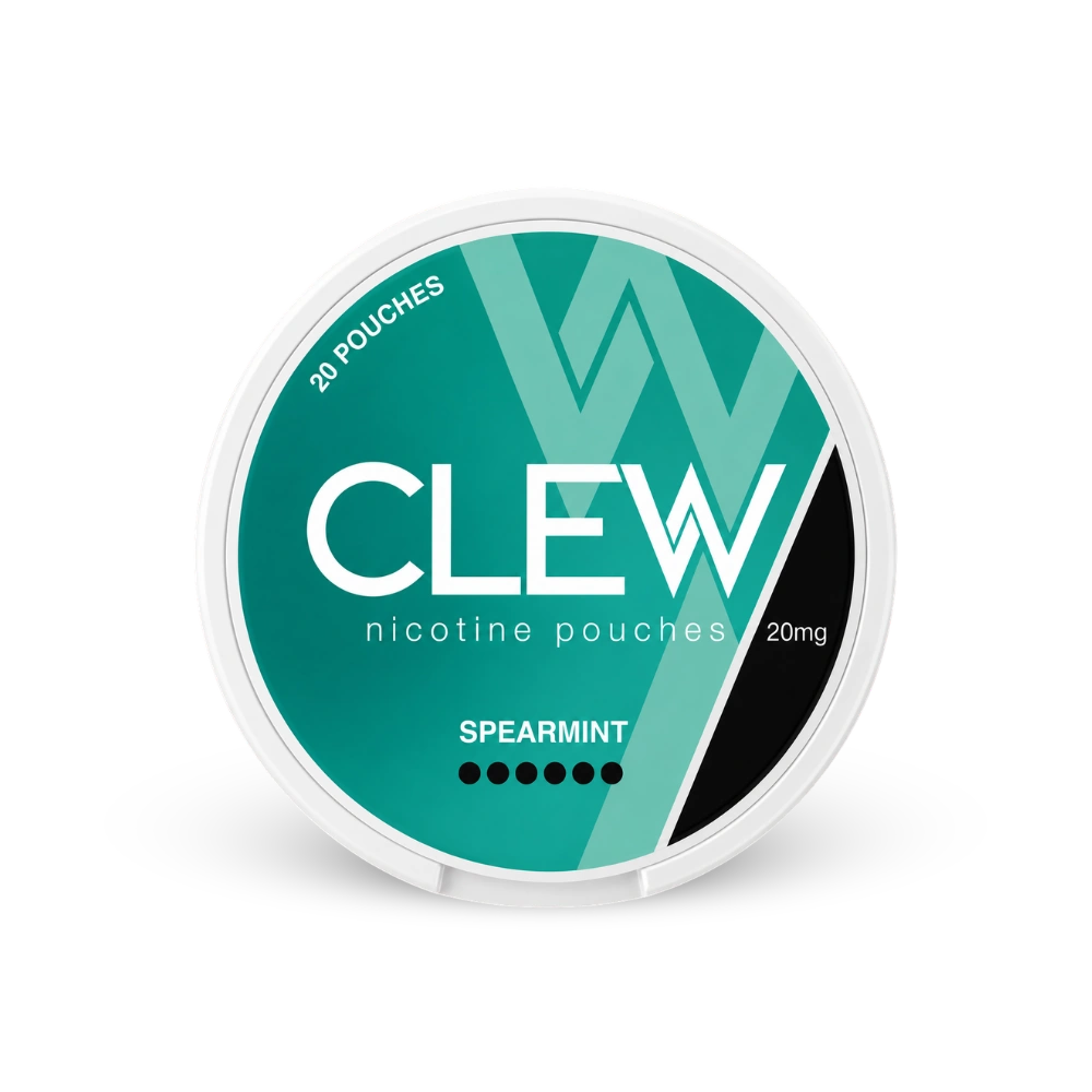 CLEW Spearmint 20mg – dóza nikotínových vrecúšok
