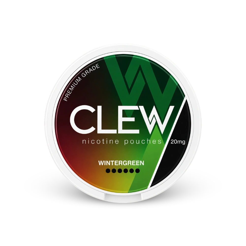 CLEW Wintergreen 20mg – dóza nikotínových vrecúšok