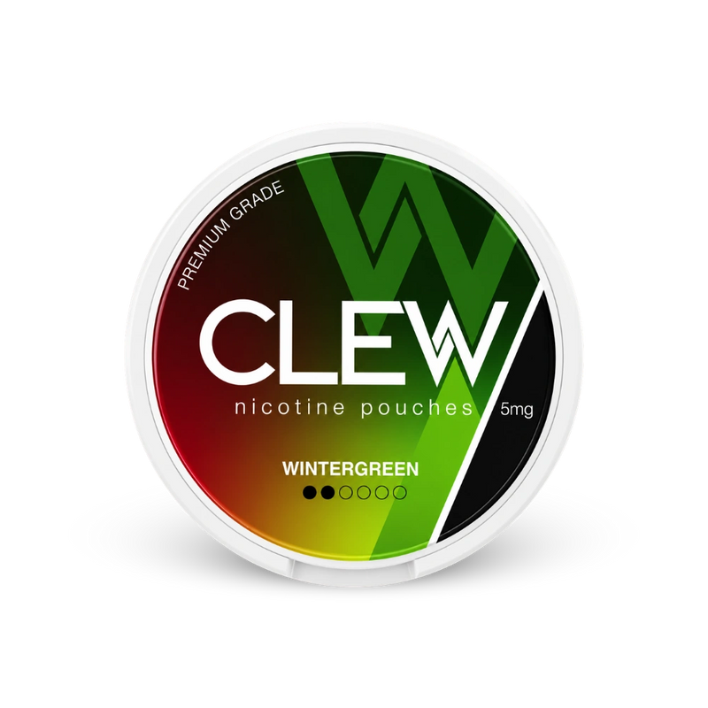 CLEW Wintergreen 5mg – dóza nikotínových vrecúšok