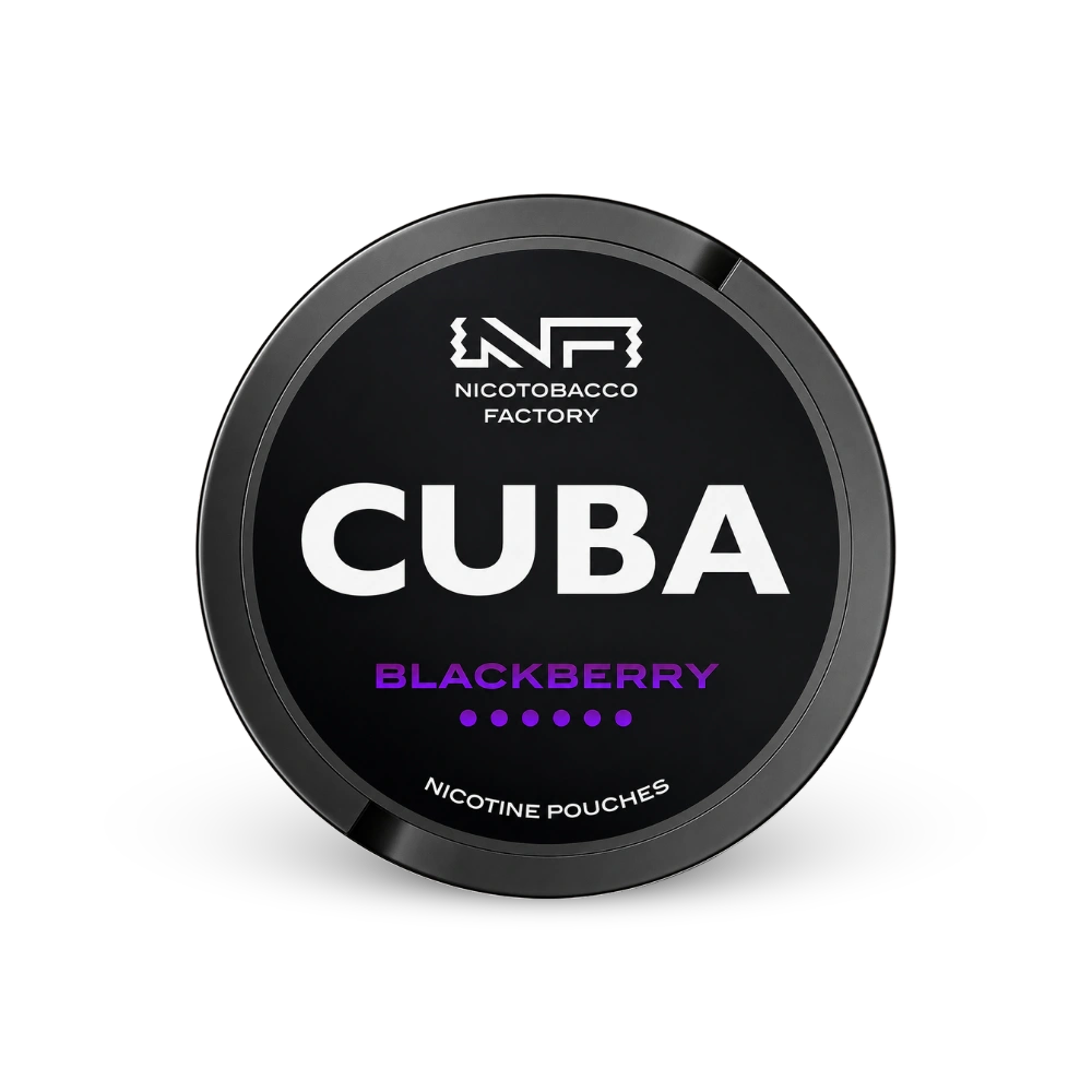 CUBA Blackberry – dóza nikotínových vrecúšok