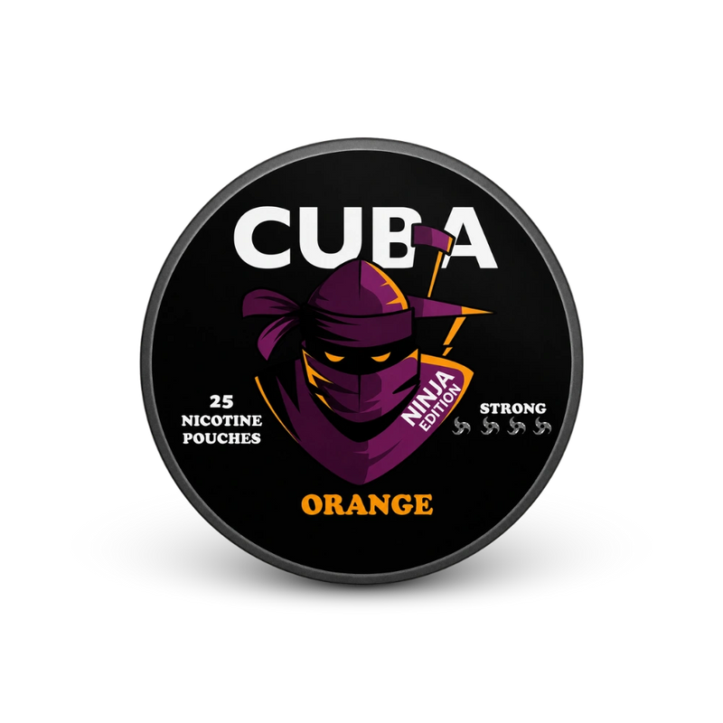 CUBA Ninja Orange Strong – dóza nikotínových vrecúšok