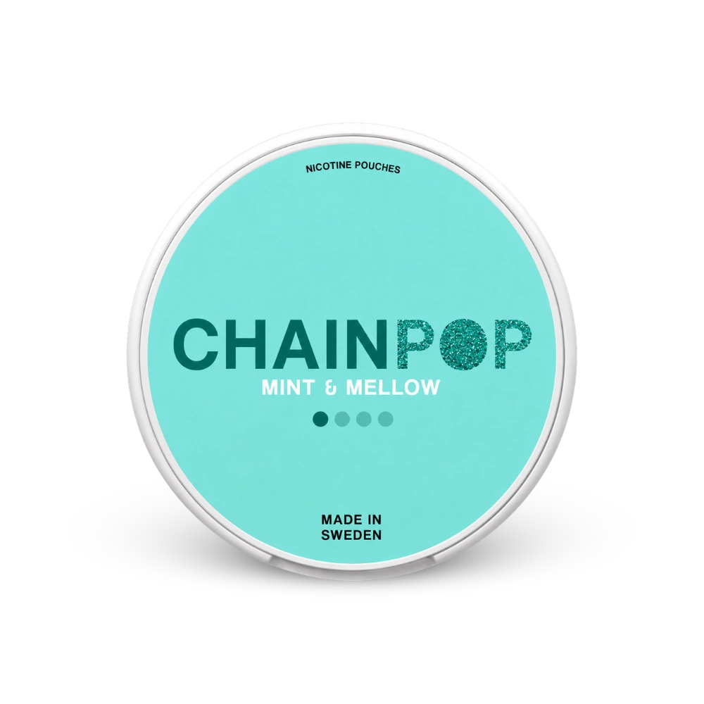 Chainpop Mint & Mellow – dóza nikotínových vrecúšok