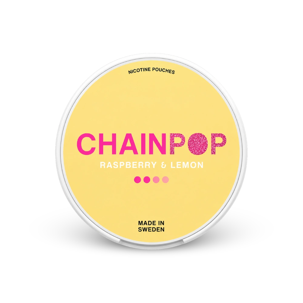 Chainpop Raspberry Lemon – dóza nikotínových vrecúšok