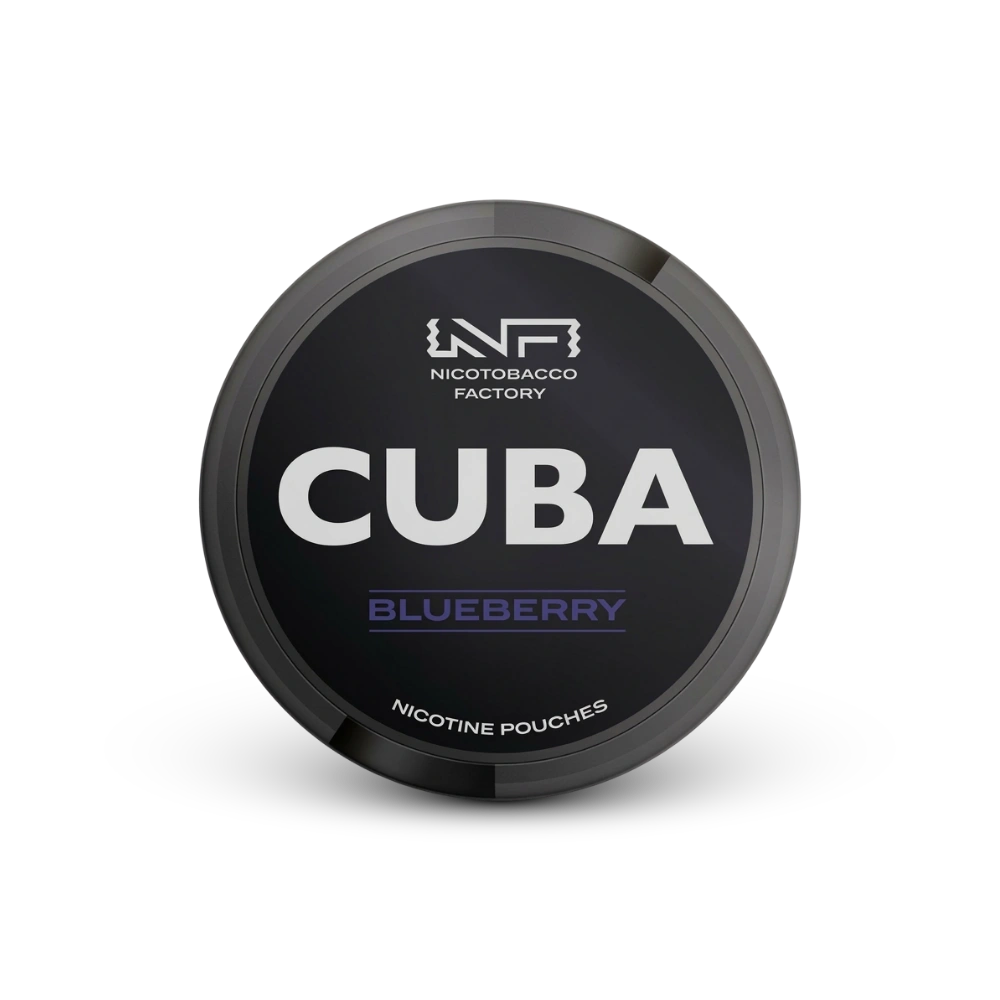 Cuba Black Blueberry – dóza nikotínových vrecúšok