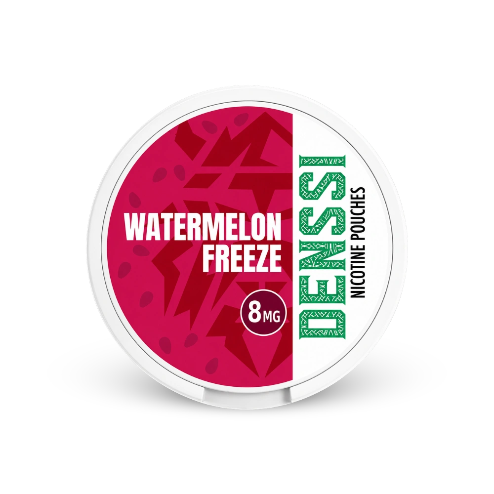 Denssi Watermelon Freeze 8mg – dóza nikotínových vrecúšok