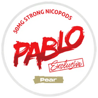 PABLO Exclusive Pear Strong – dóza nikotínových vrecúšok