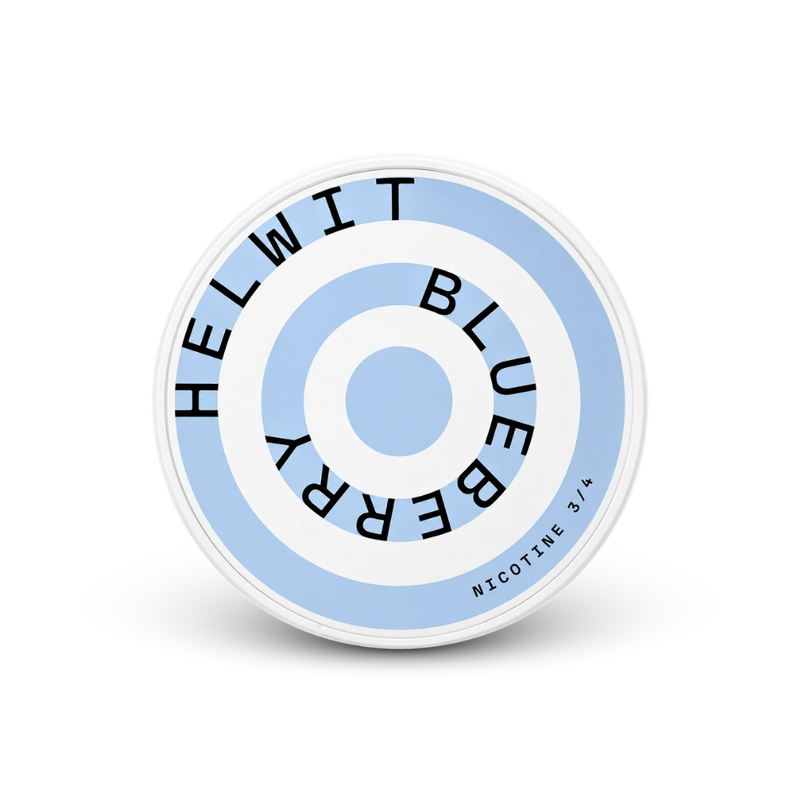 HELWIT Blueberry Medium – dóza nikotínových vrecúšok